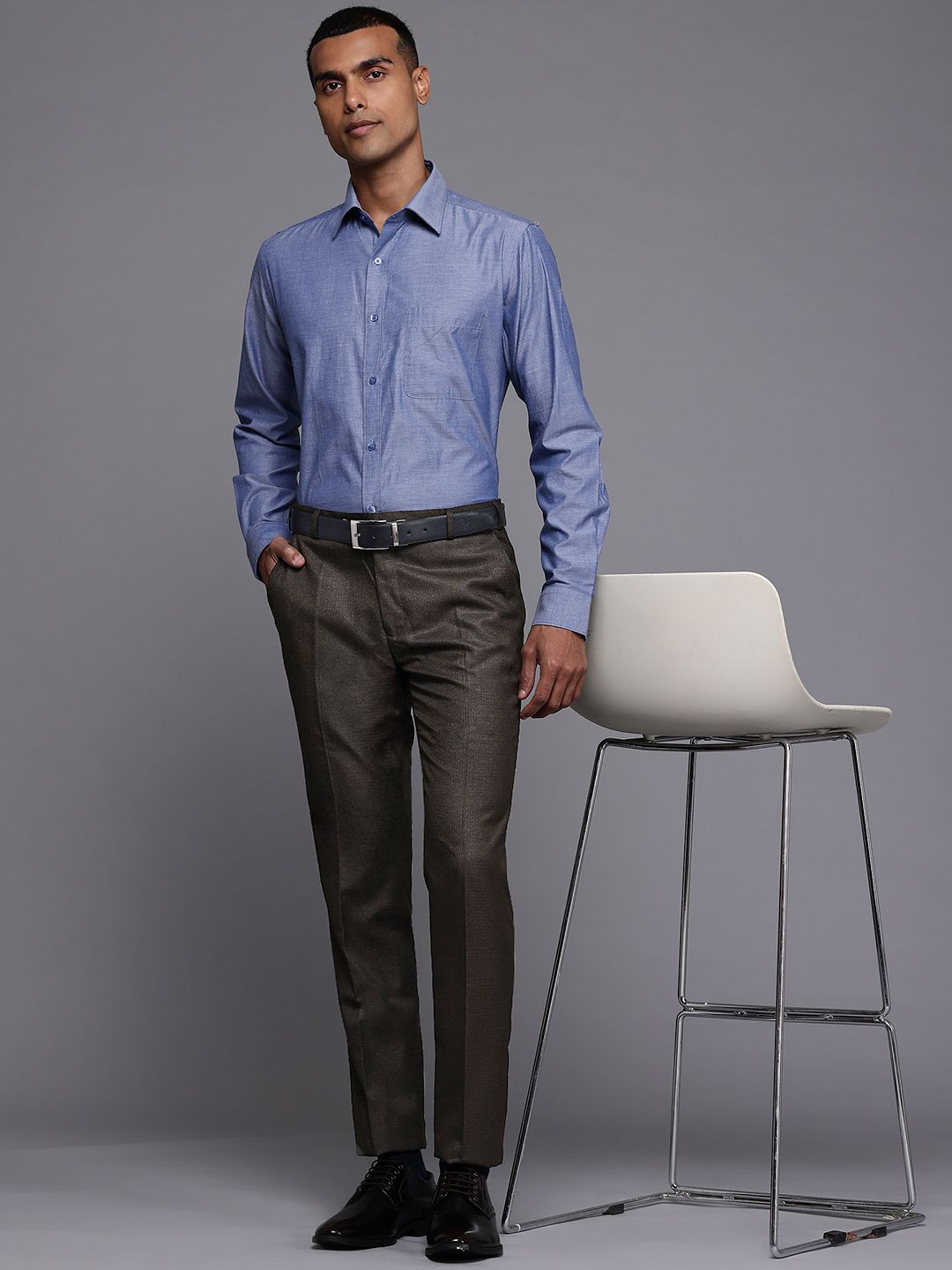 Raymond Men Formal Slim Fit Trousers