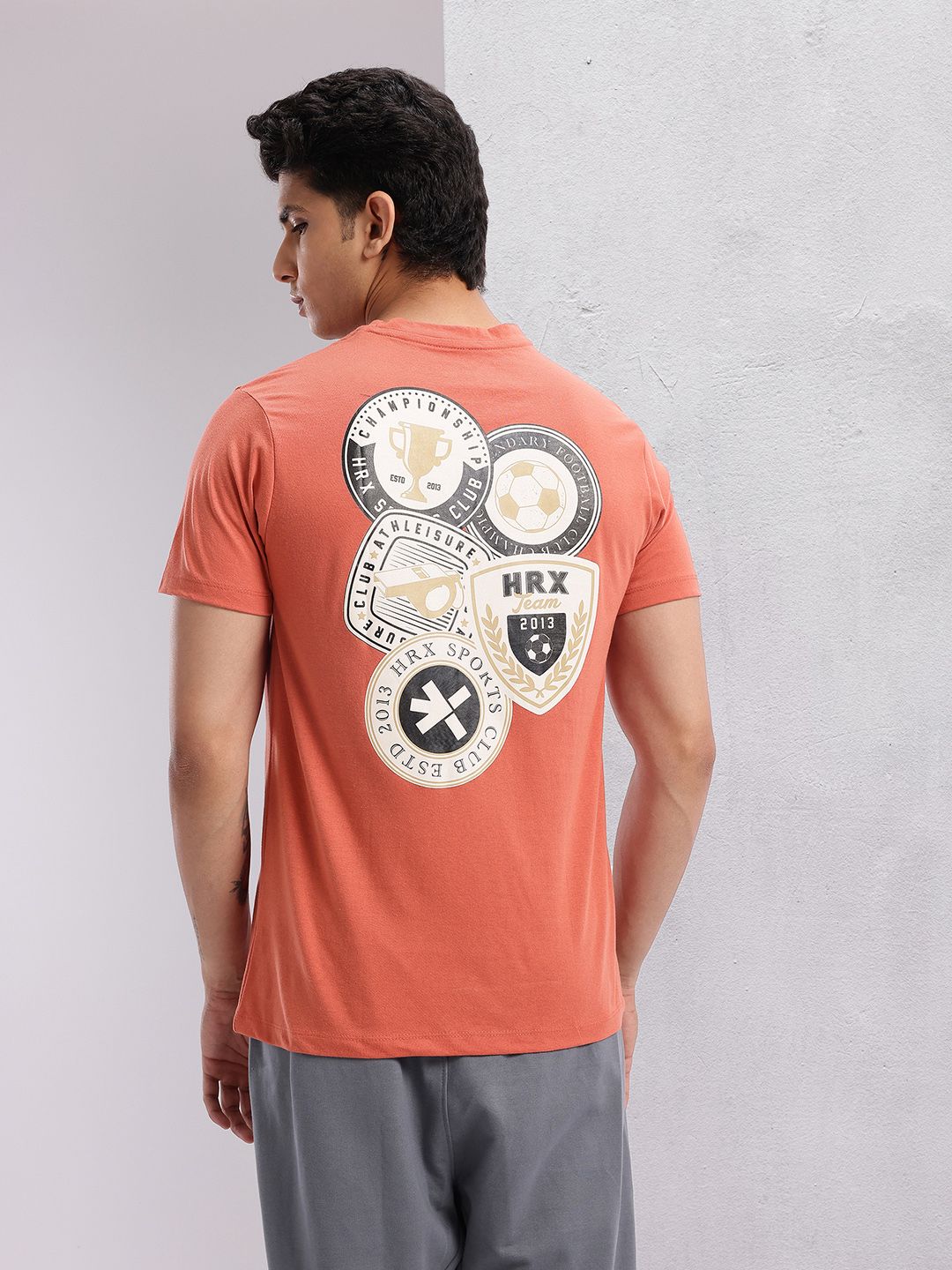 HRX by Hrithik Roshan Lifestyle Printed T-shirt