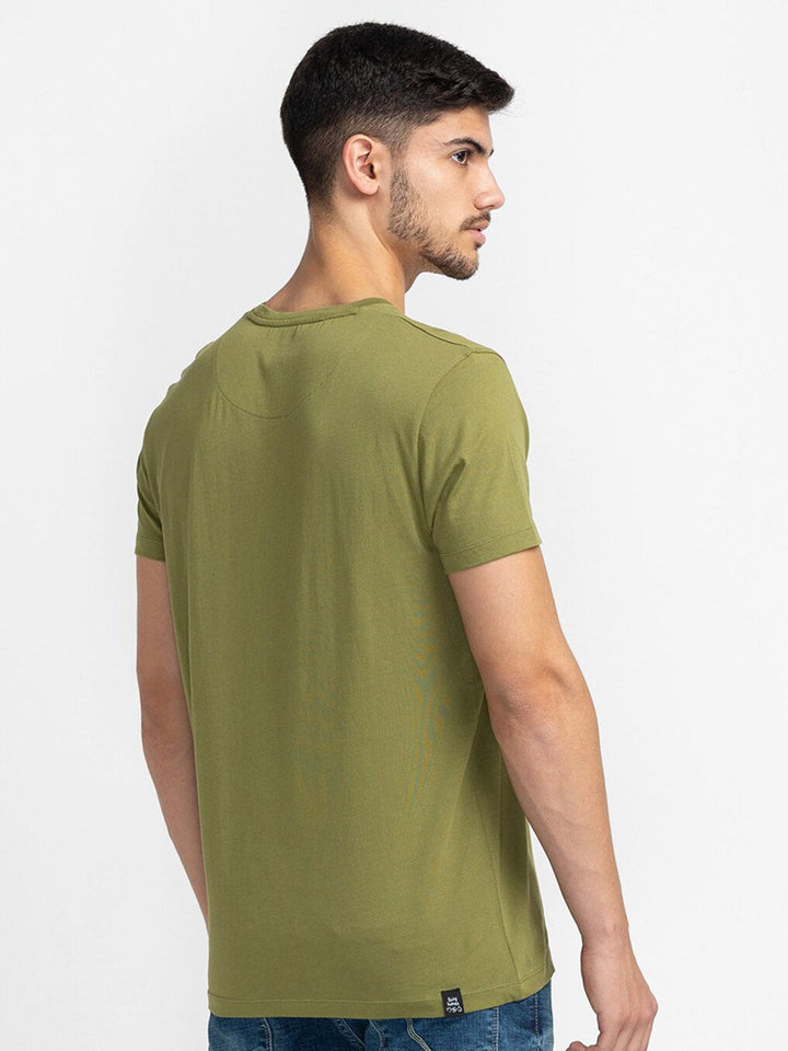 Being Human Typography Printed Round Neck T-shirt