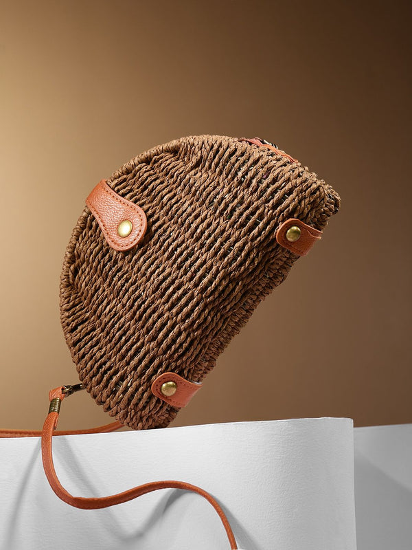 DressBerry Self Design Structured Sling Bag