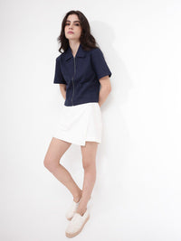 RAREISM Cotton Shirt Style Top