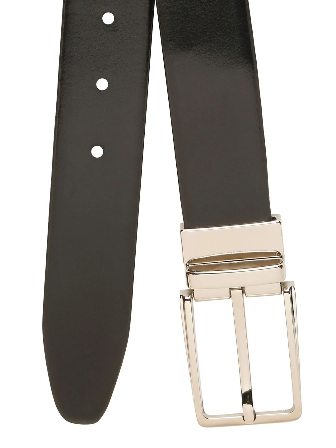 Teakwood Leathers Men Leather Reversible Formal Belt