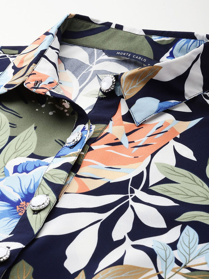 Monte Carlo Floral Printed Kurta