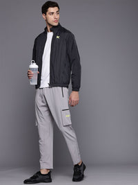 HRX by Hrithik Roshan Rapid-Dry Brand Logo Running Jacket