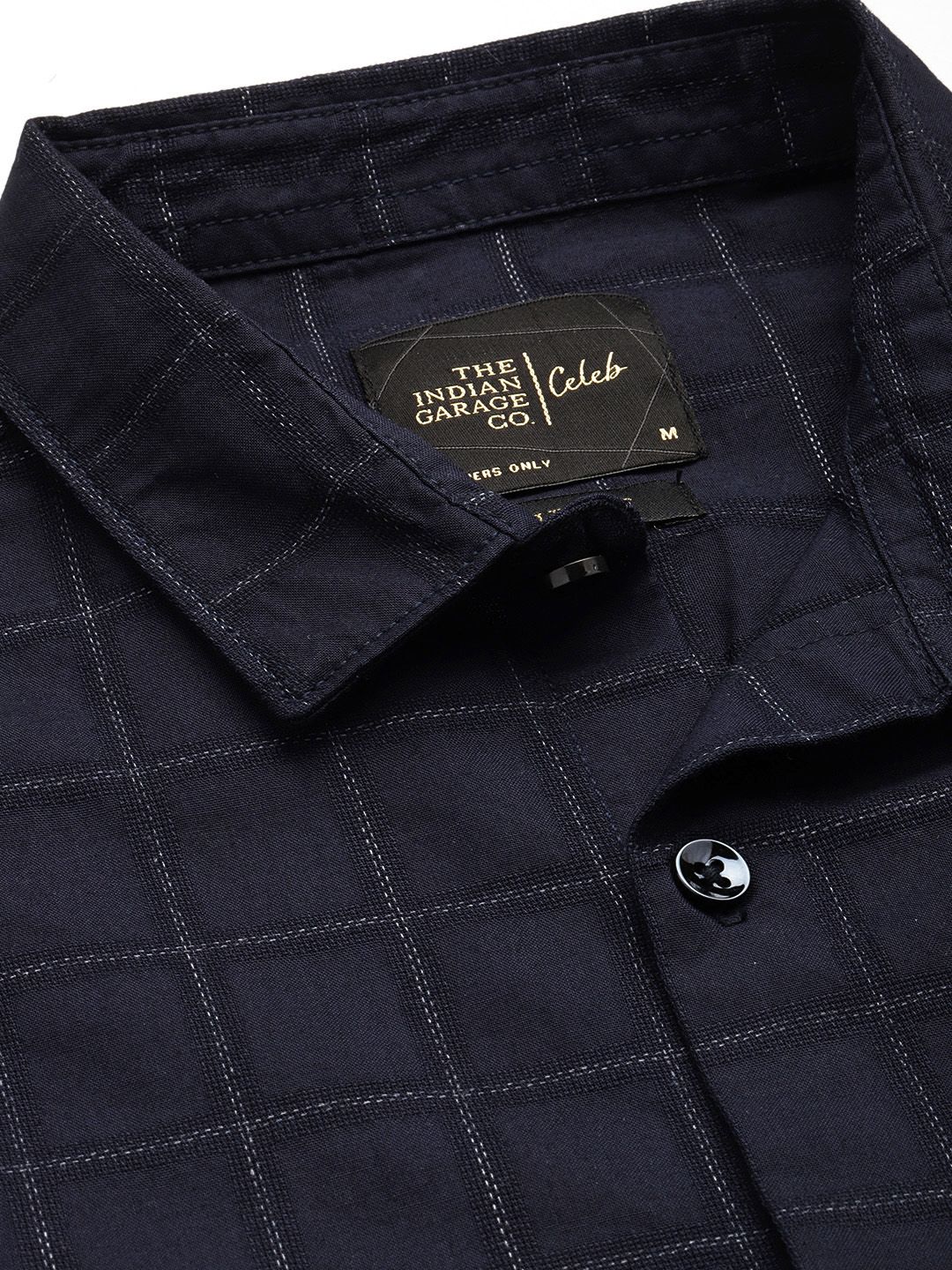 The Indian Garage Co Slim Fit Checked Casual Shirt