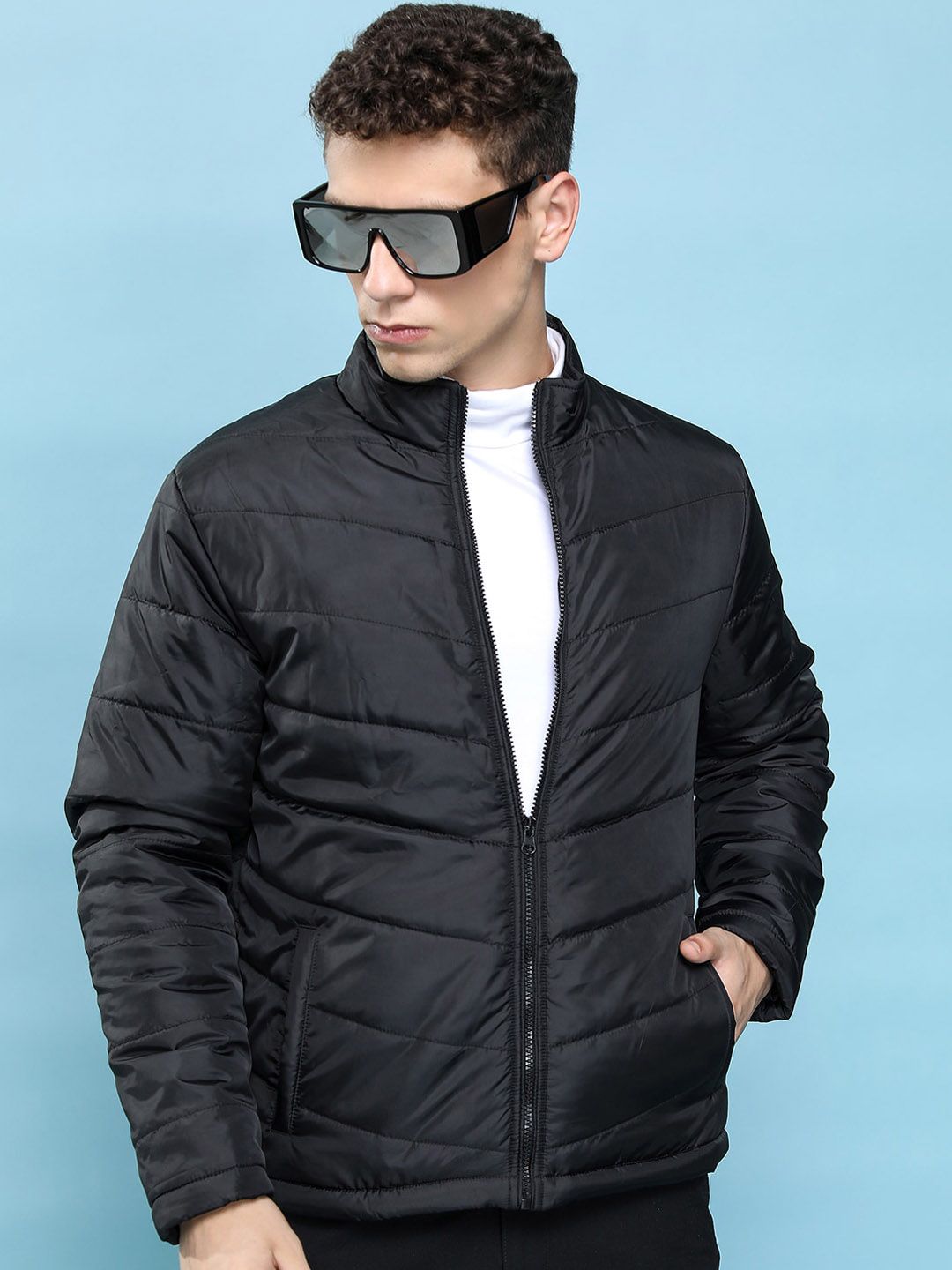 HIGHLANDER Stand Collar Padded Jacket