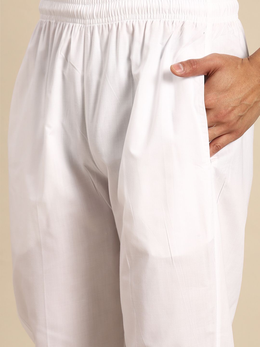 Anouk Embroidered Chikankari Kurta with Pyjamas