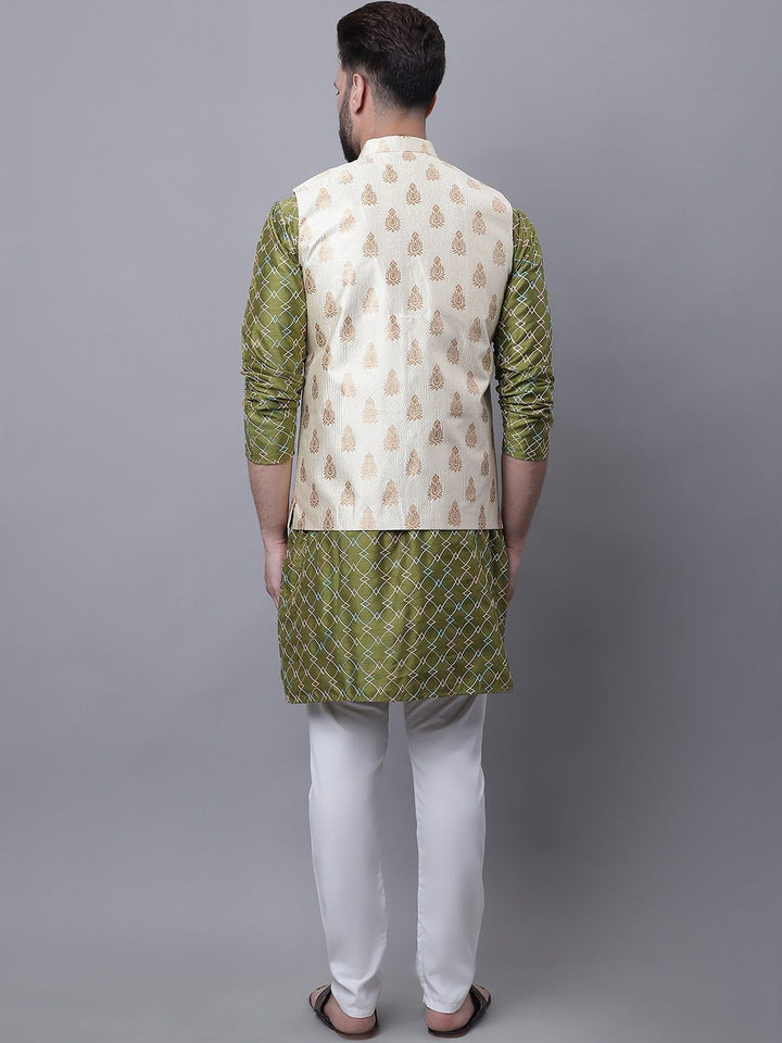 SOJANYA Embroidered Regular Kurta with Churidar