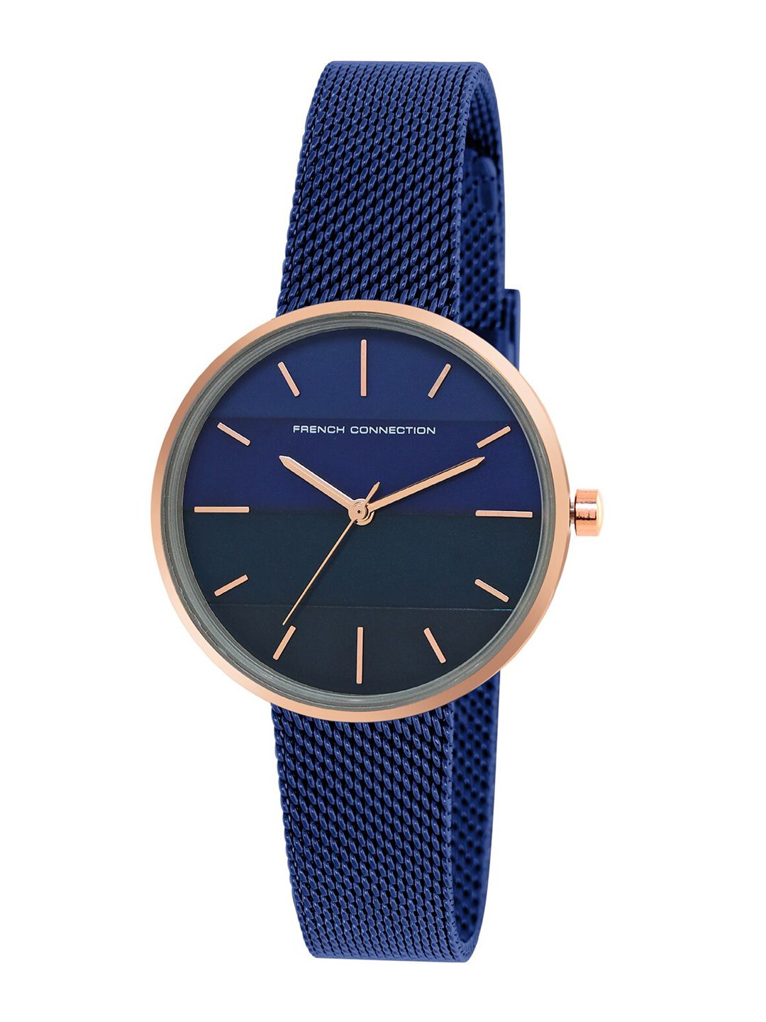 French Connection Women Round Analogue Watch FCN00042E