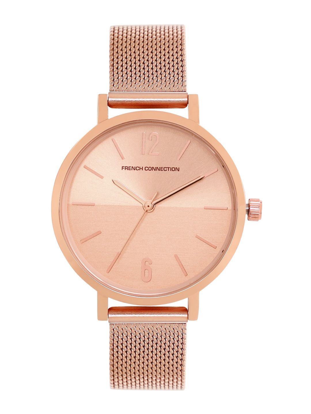 French Connection Women Multicoloured Dial & Multicoloured Stainless Steel Bracelet Style Straps Analogue Watch