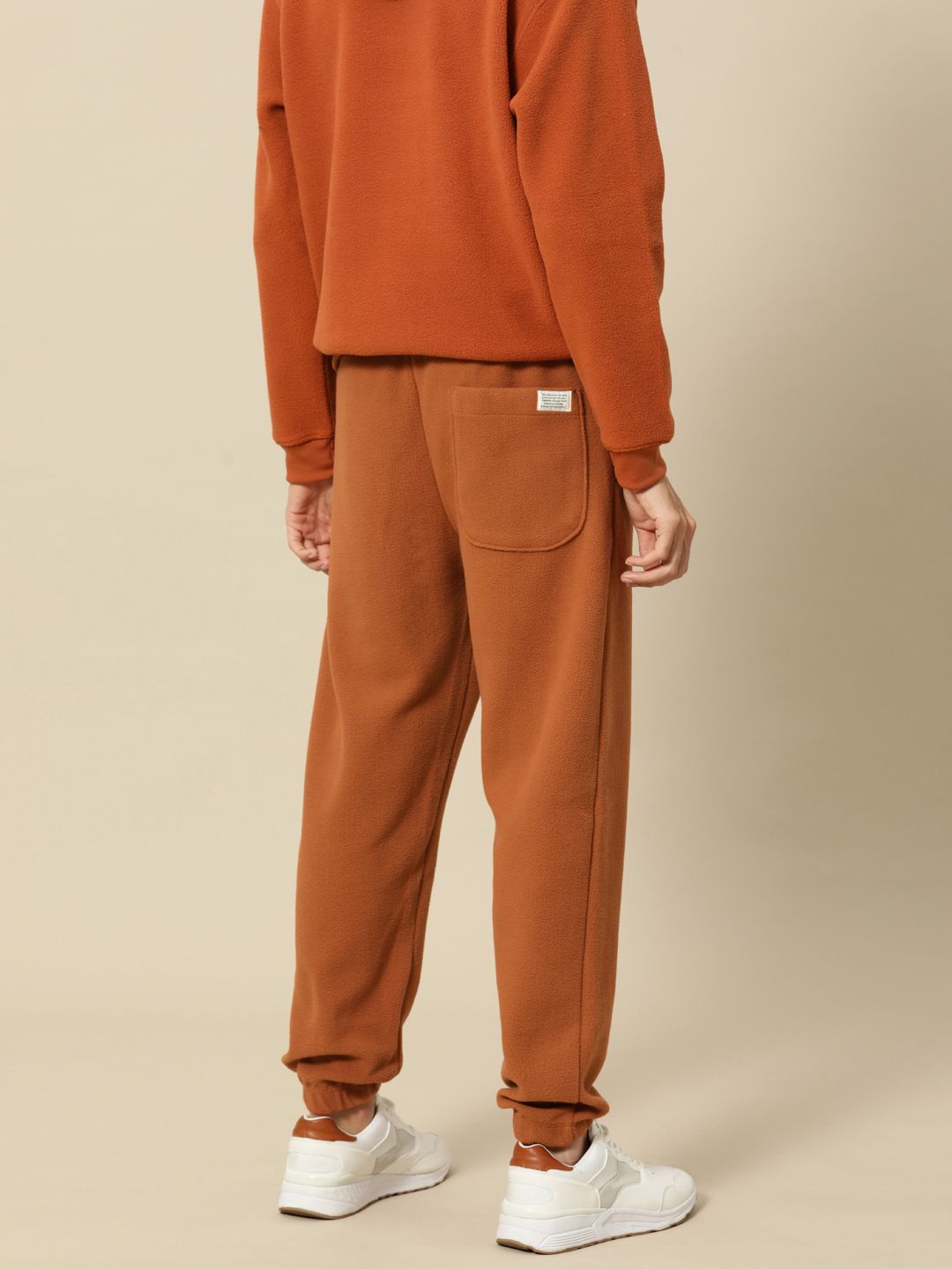 Mr Bowerbird Men Brown Solid Liberal Fit Joggers
