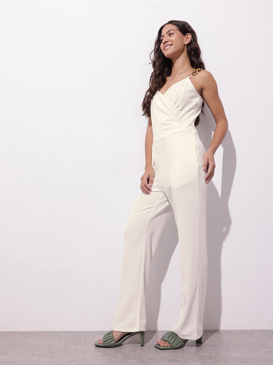 DressBerry Glamour & Opulence Chain Straps Jumpsuit