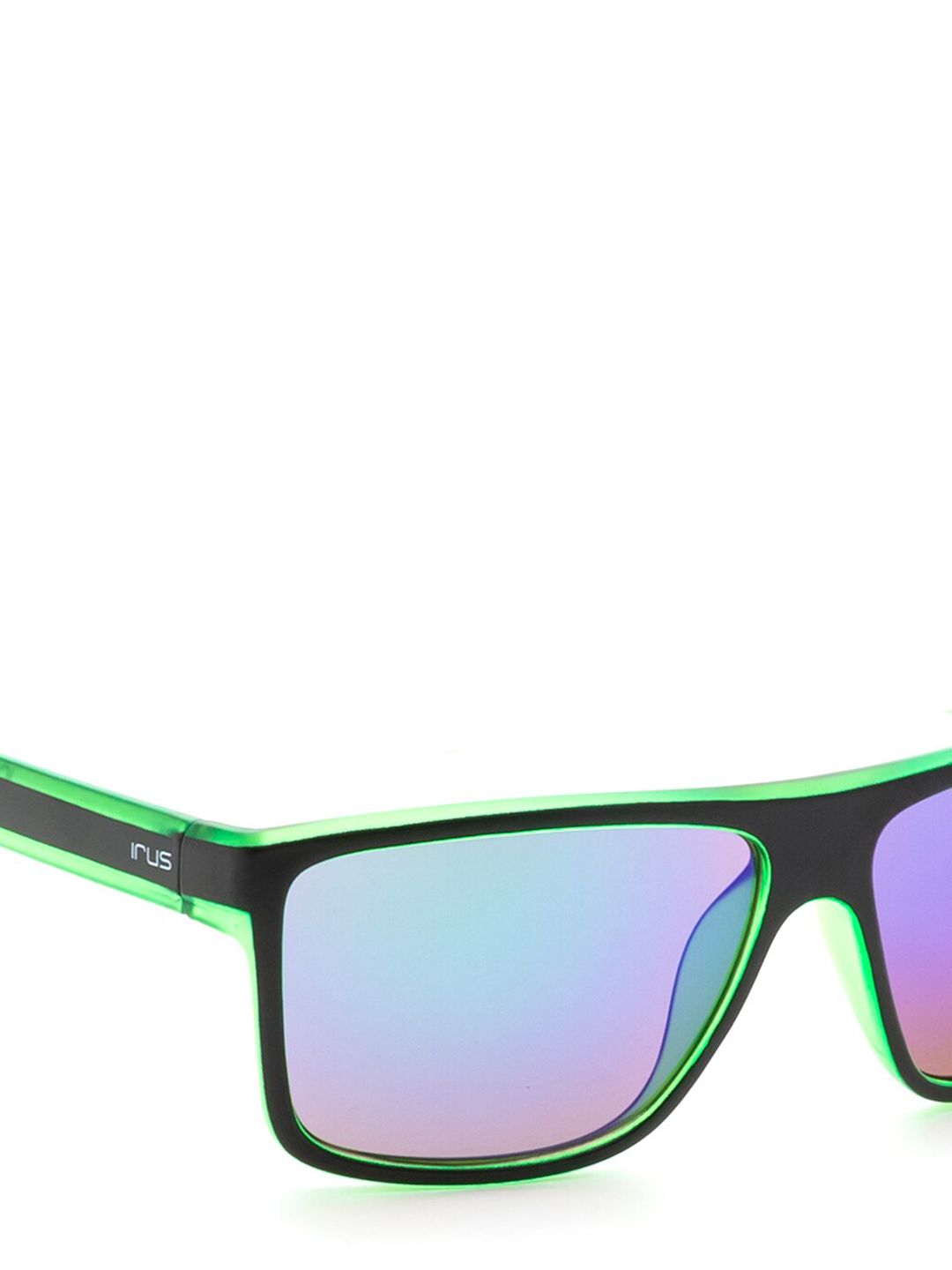 IRUS by IDEE Men Square Sunglasses with UV Protected Lens IRS1229C3SG