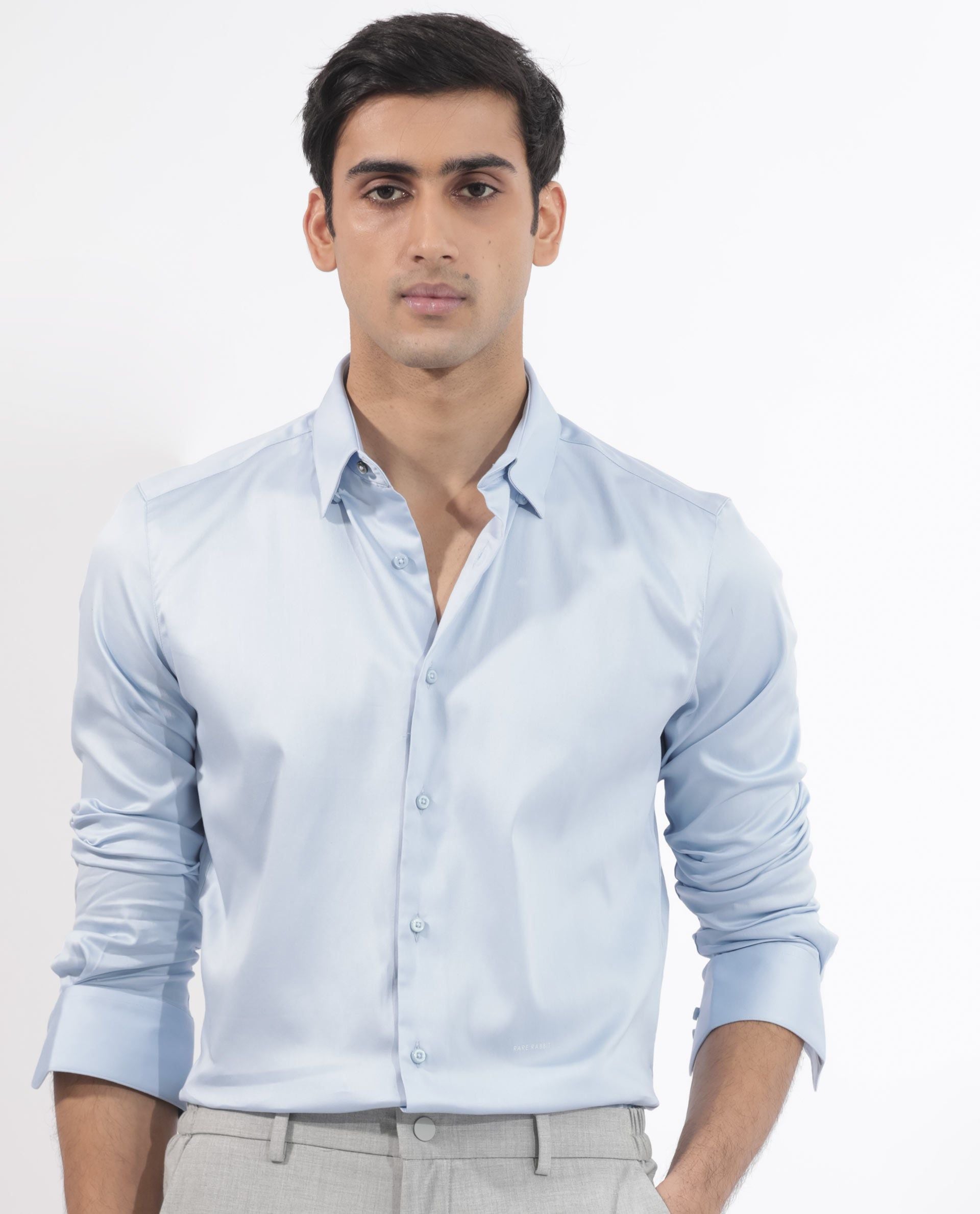 RARE RABBIT Men Holand Slim Fit Shirt