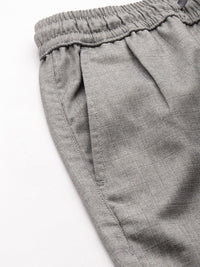 The Indian Garage Co Men Regular Fit Pleated Trousers