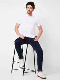 SPYKAR Polo Collar Cotton Slim Fit T-shirt