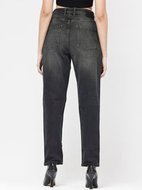 RAREISM Women Clean Look Mid-Rise Comfort Light Fade Cotton Jeans
