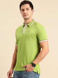 Being Human Polo Collar Pure Cotton T-shirt