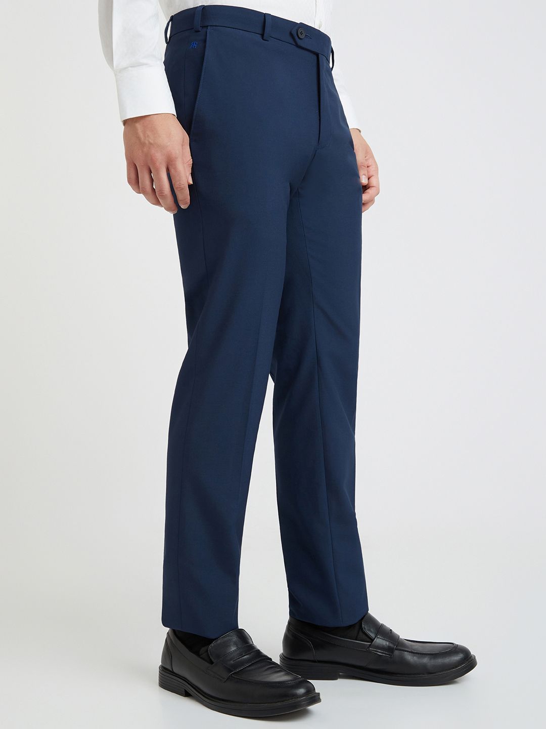 Raymond Men Mid-Rise Slim Fit Formal Trousers
