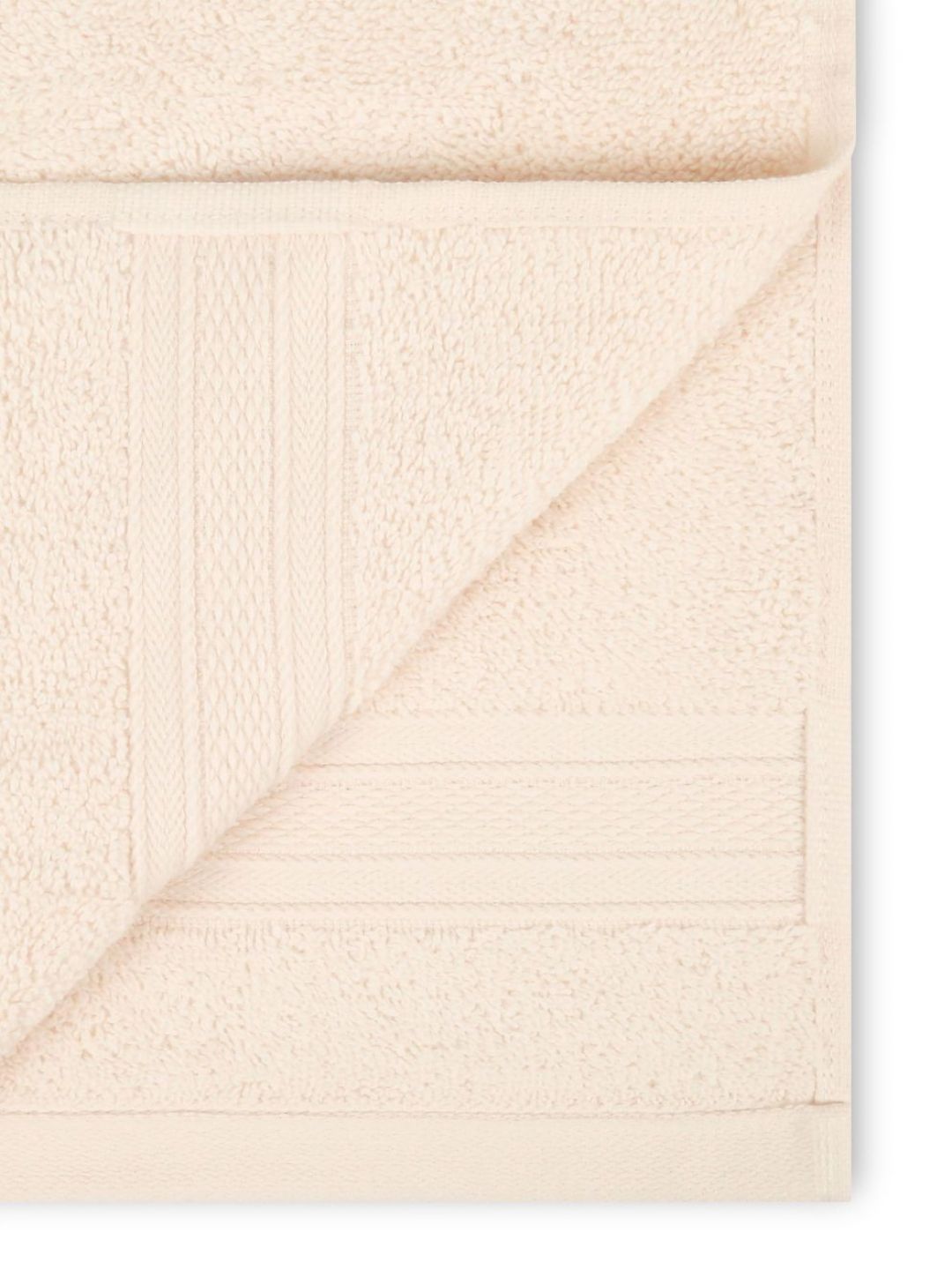 MYTRIDENT Beige 6 Pieces Cotton 500 GSM Highly Absorbent Face Towels