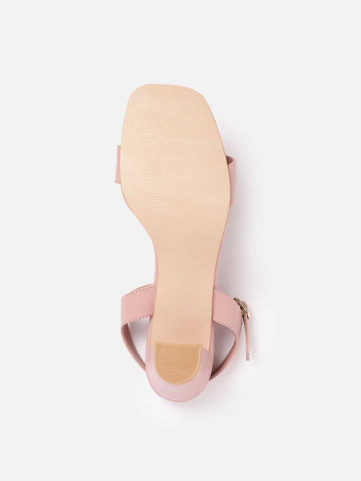 DressBerry Chain Detail Block Heels
