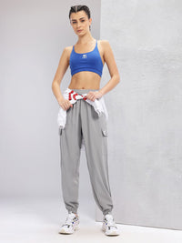 HRX by Hrithik Roshan Women Rapid-Dry Training Cargo Joggers