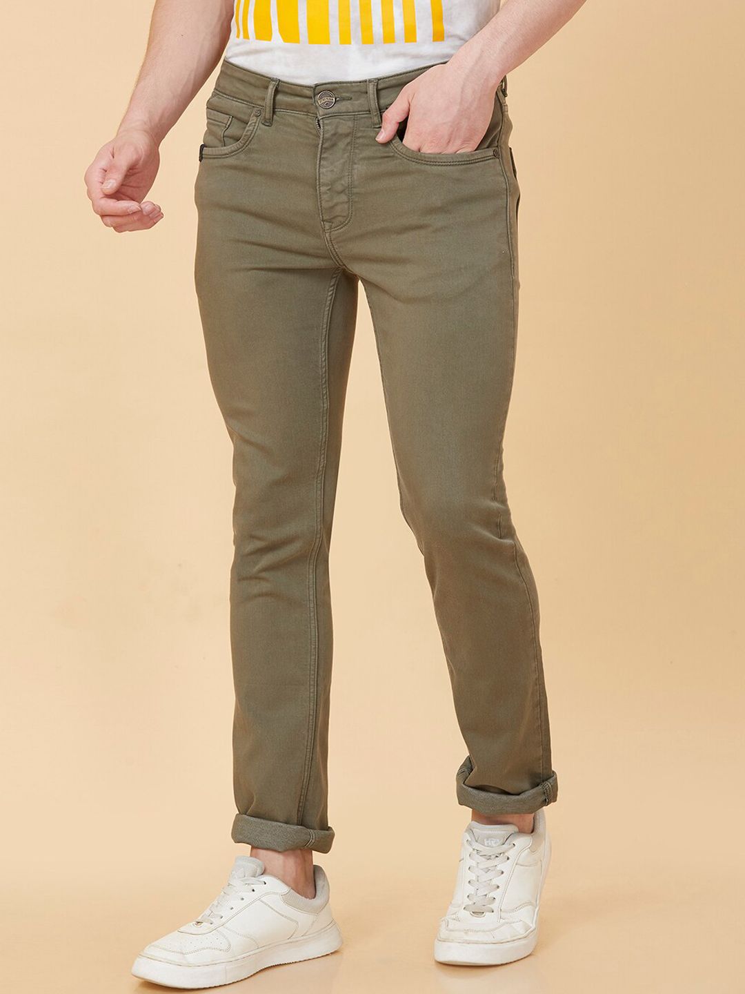 Being Human Men Slim Fit Clean Look Stretchable Jeans