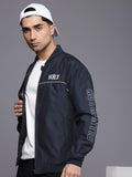 HRX by Hrithik Roshan Typography Printed Lifestyle Bomber Jacket