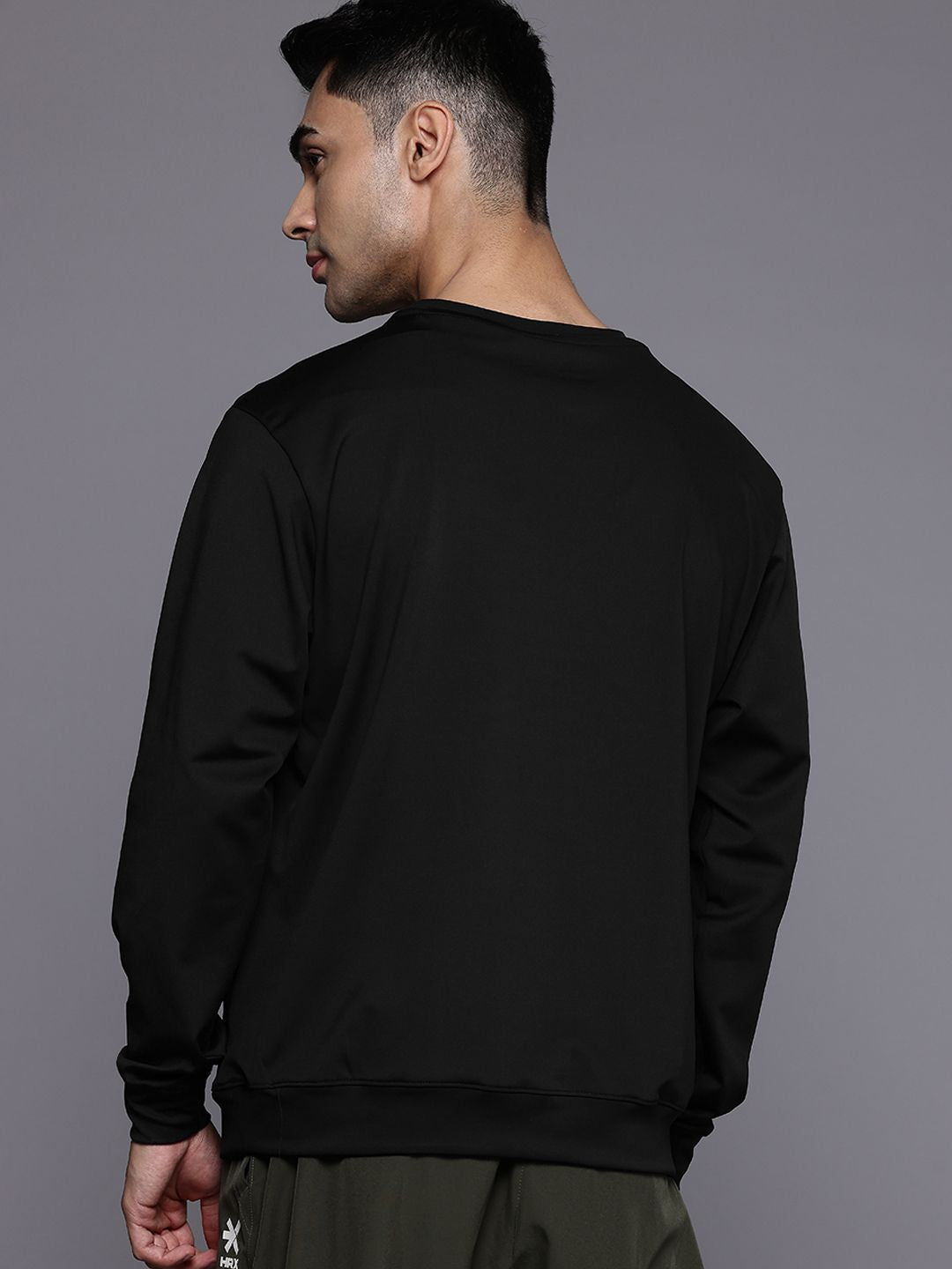 HRX by Hrithik Roshan Solid Regular Sweatshirt