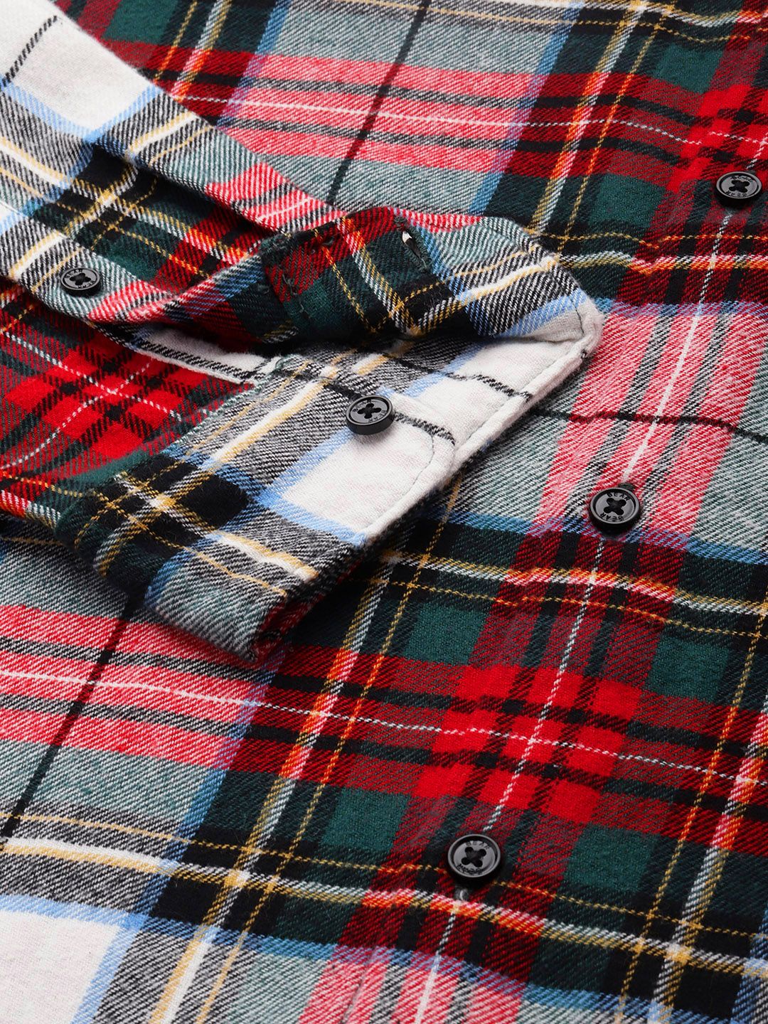 THE BEAR HOUSE Men Slim Fit Checked Pure Cotton Casual Shirt