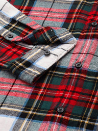 THE BEAR HOUSE Men Slim Fit Checked Pure Cotton Casual Shirt