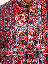 The Indian Garage Co Men Regular Fit Indie Printed Resortwear Shirt