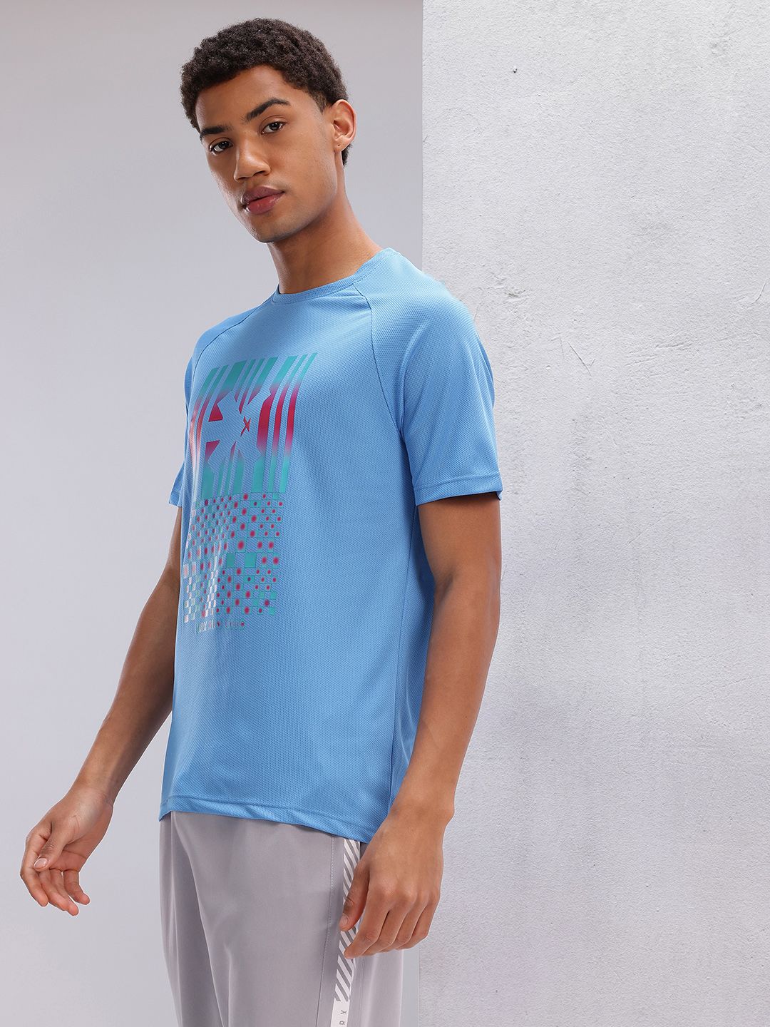 HRX by Hrithik Roshan Printed Rapid-Dry Running T-shirt