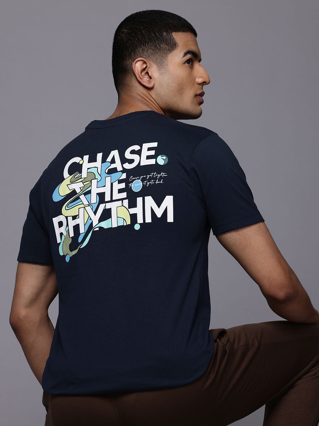 HRX by Hrithik Roshan Men Typography Printed Lifestyle T-shirt