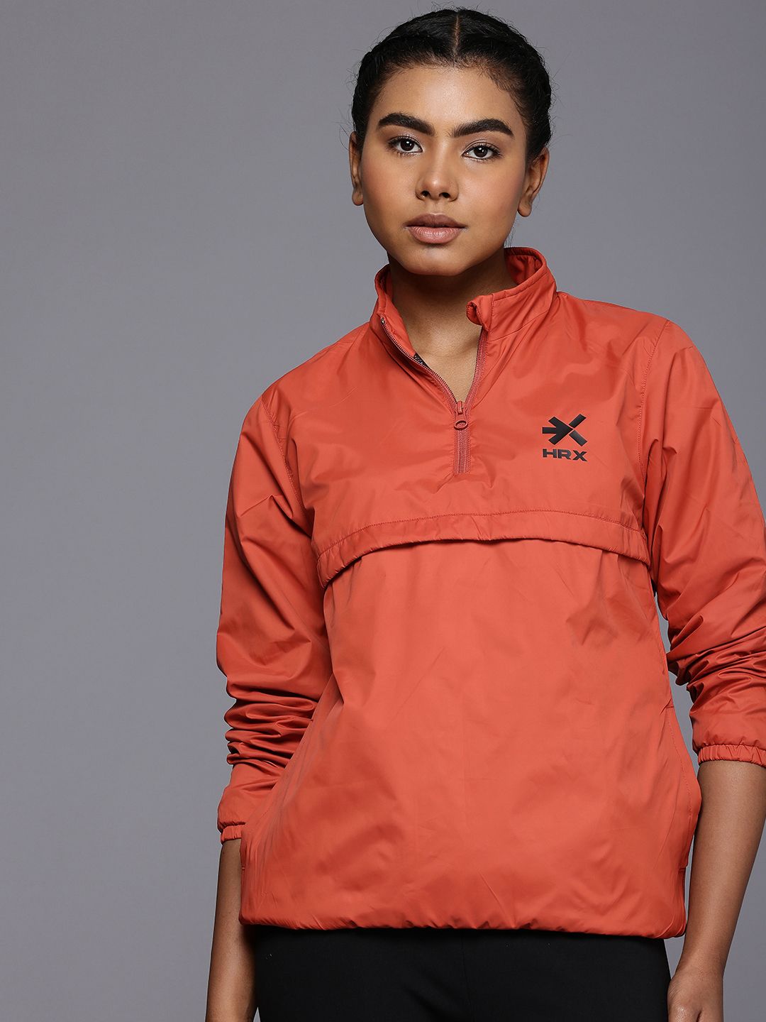 HRX by Hrithik Roshan Rapid-Dry Antimicrobial Finish Training Sporty Jacket