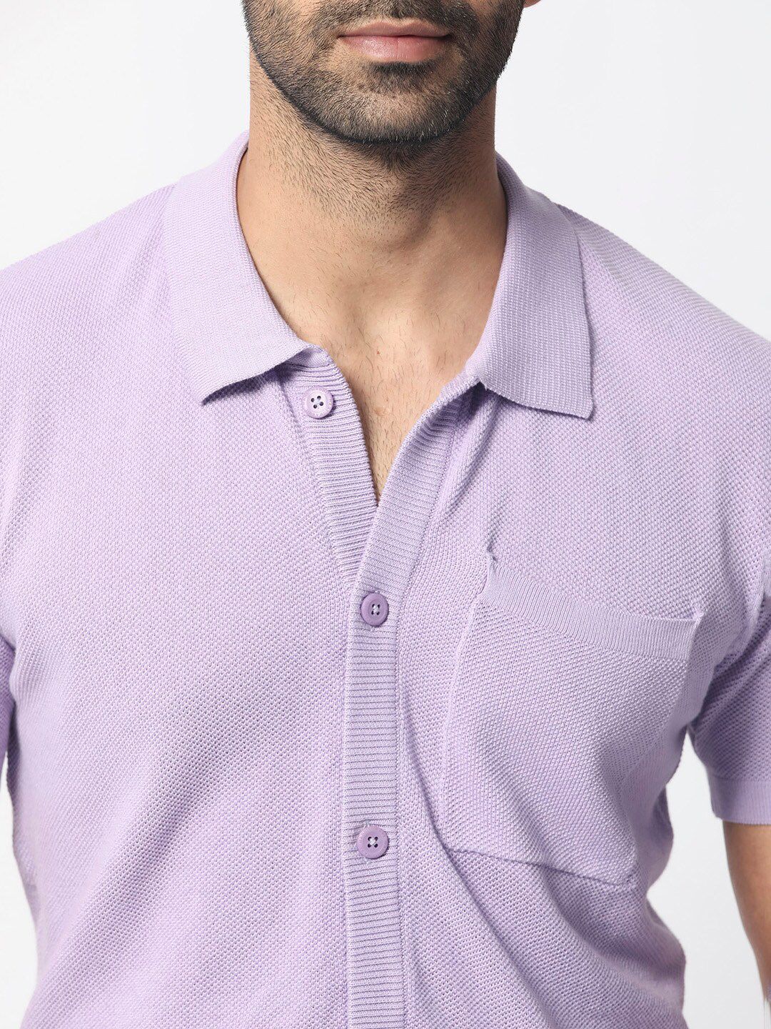 RARE RABBIT Men Boise Spread Collar Slim Fit Cotton Shirt