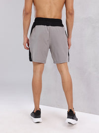 HRX by Hrithik Roshan Men Colourblocked Mid-Rise Training Shorts