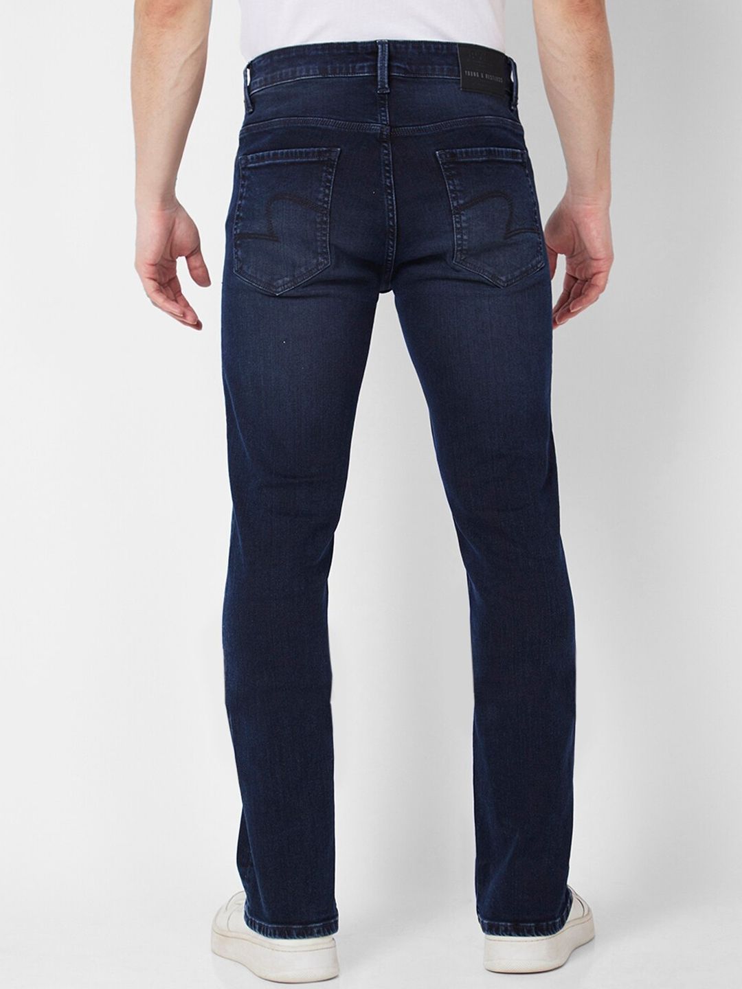 SPYKAR Men Clean Look Rafter Relaxed Fit Stretchable Jeans