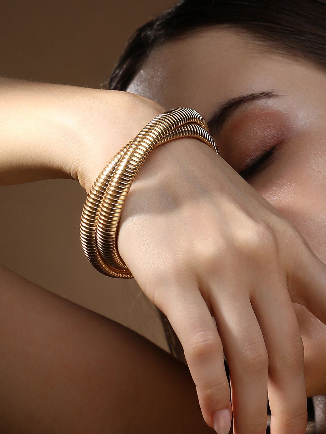 Gelang Sohi Wanita berlapis emas berlapis gelang