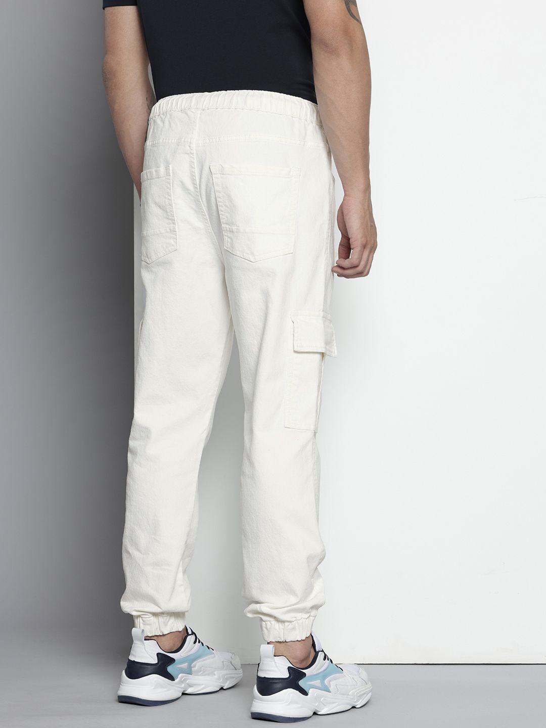 The Indian Garage Co. Men Distressed Stretchable Jogger Jeans