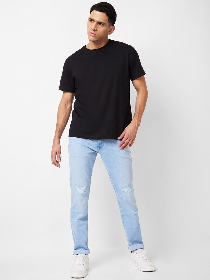 SPYKAR Men Mildly Distressed Heavy Fade Jeans