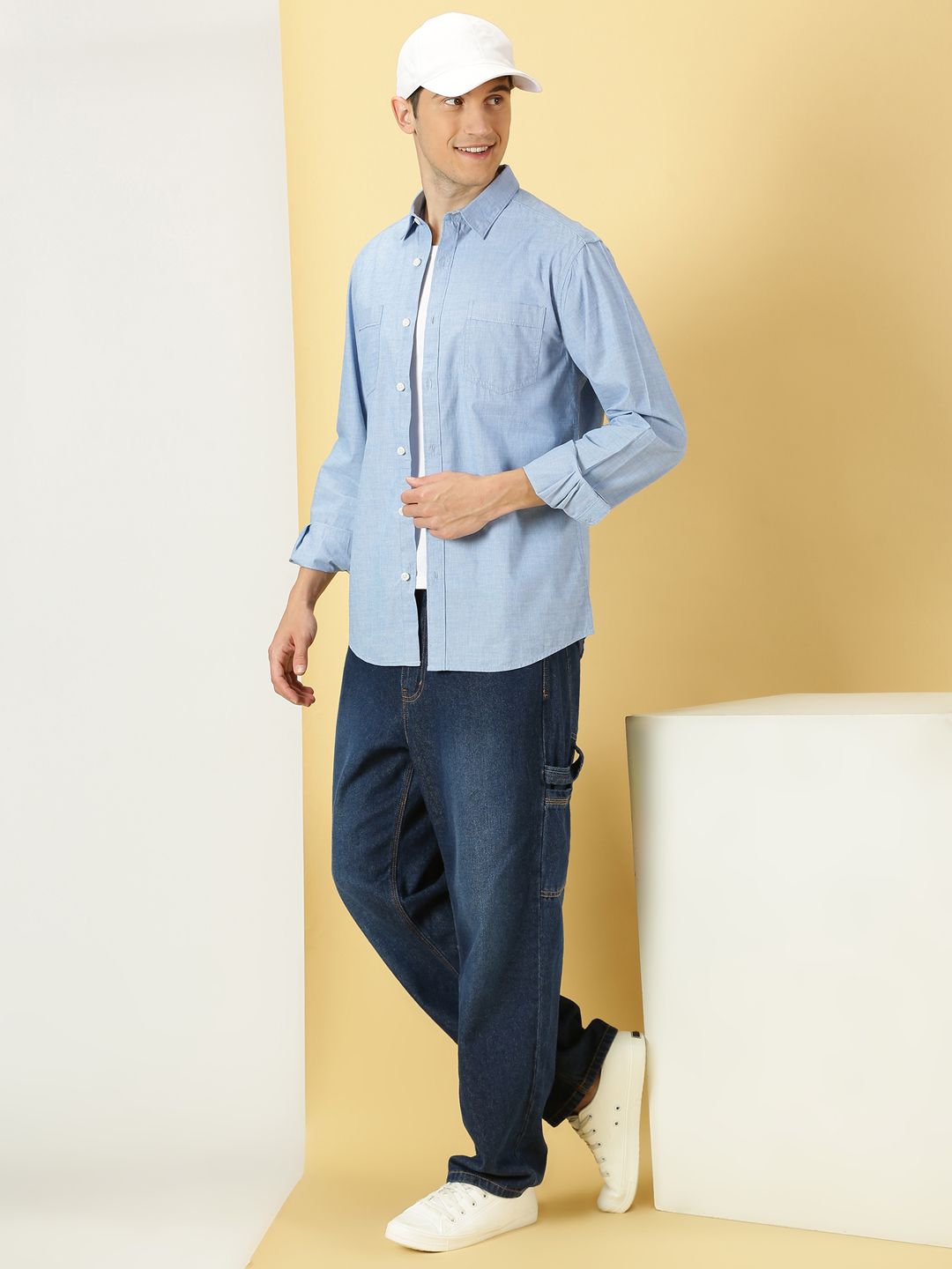 Thomas Scott Classic Opaque Cotton Casual Shirt