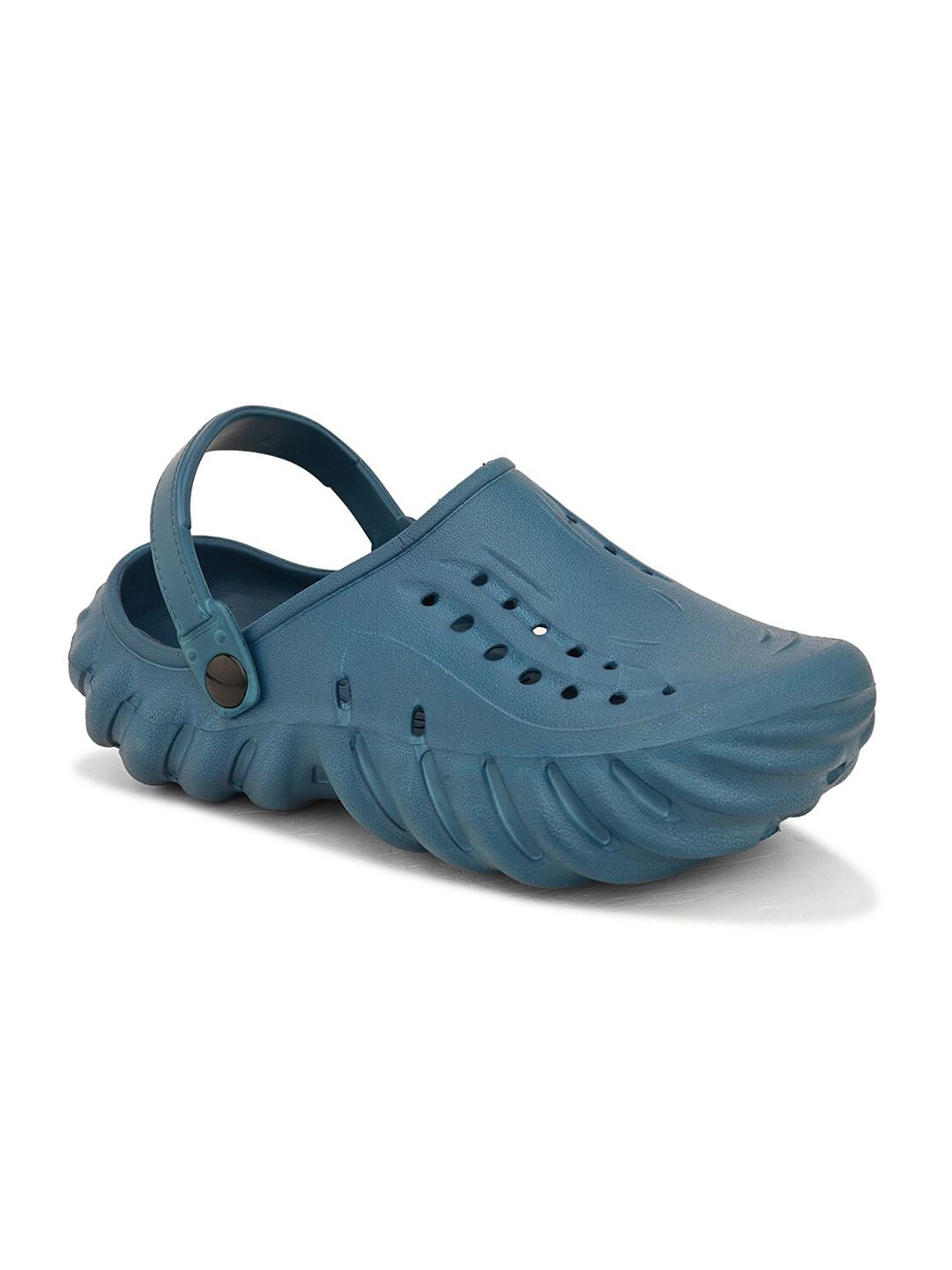 HRX by Hrithik Roshan Men Teal Blue Rubber Clogs