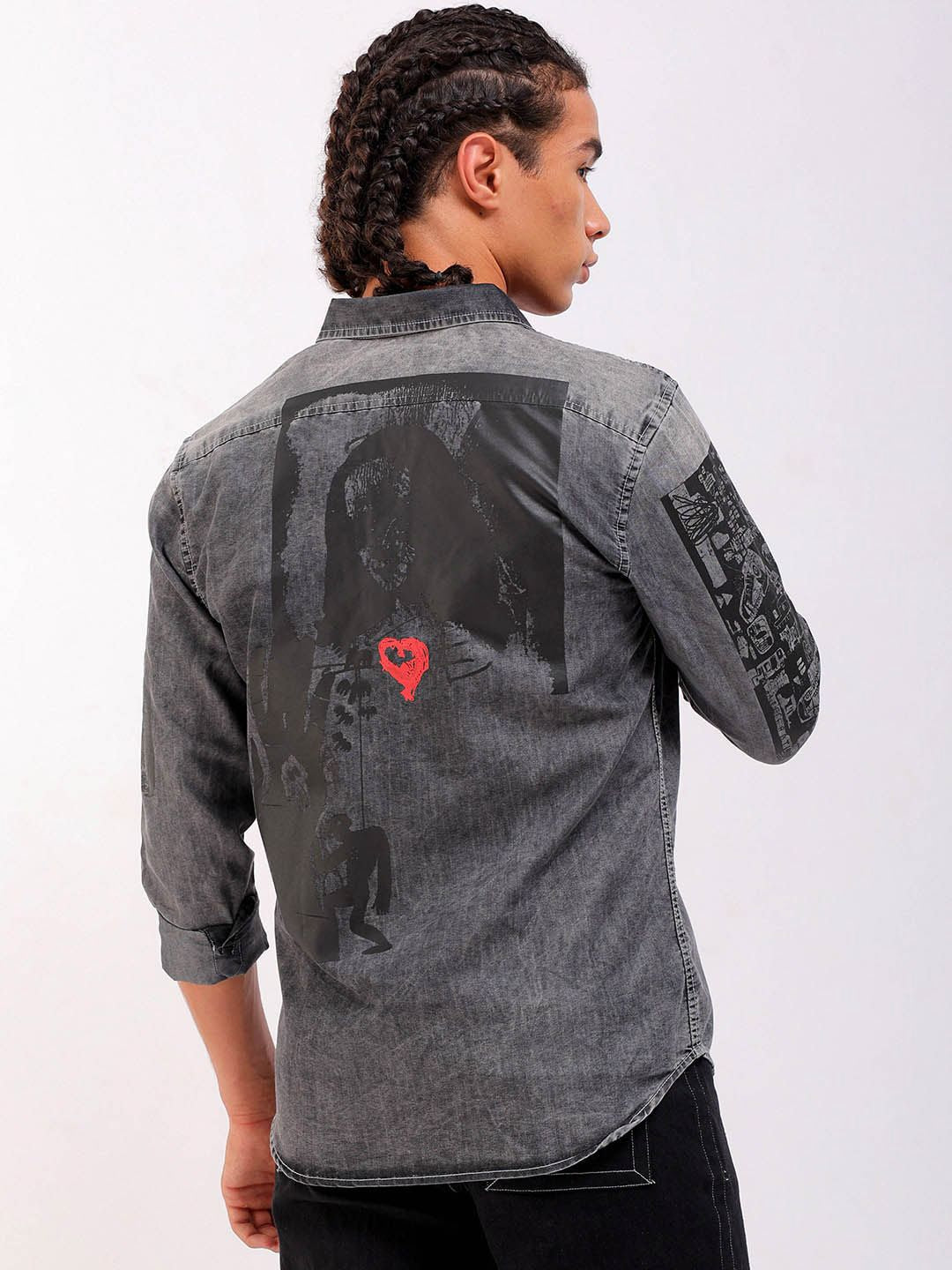 The Indian Garage Co Spread Collar Casual Shirt