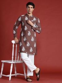 Anouk Paisley Print Pure Cotton Kurta