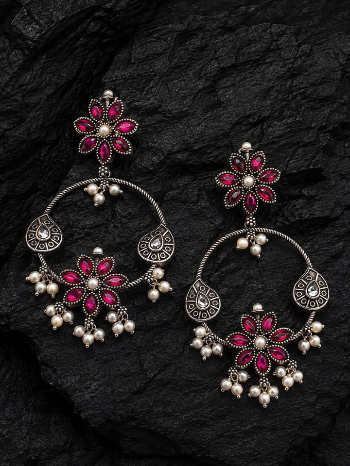 PANASH Circular Chandbalis Earrings