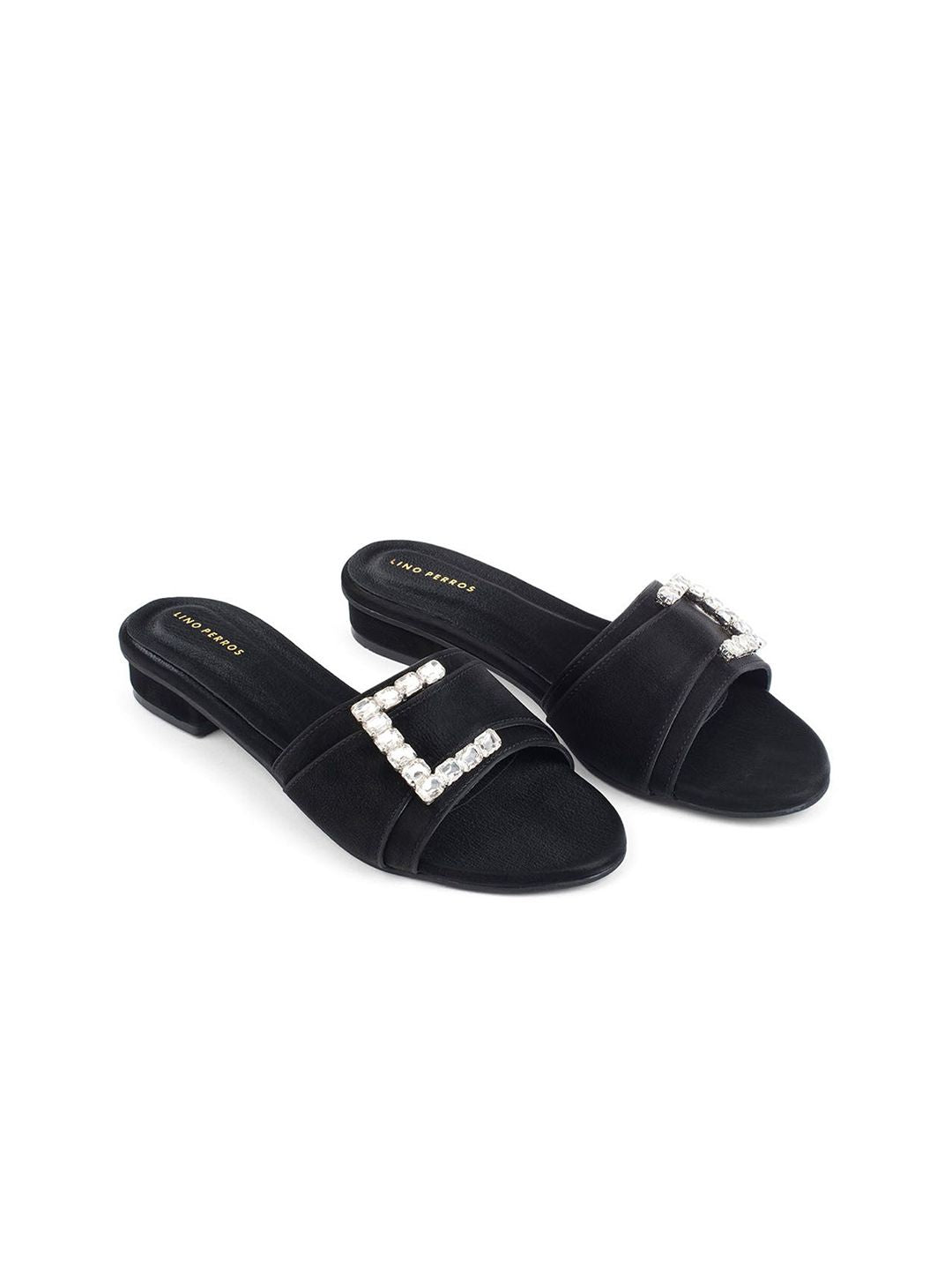 Lino Perros Women Open Toe Flats with Buckles