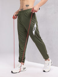 HRX by Hrithik Roshan Men Printed Detail Rapid-Dry Training Joggers