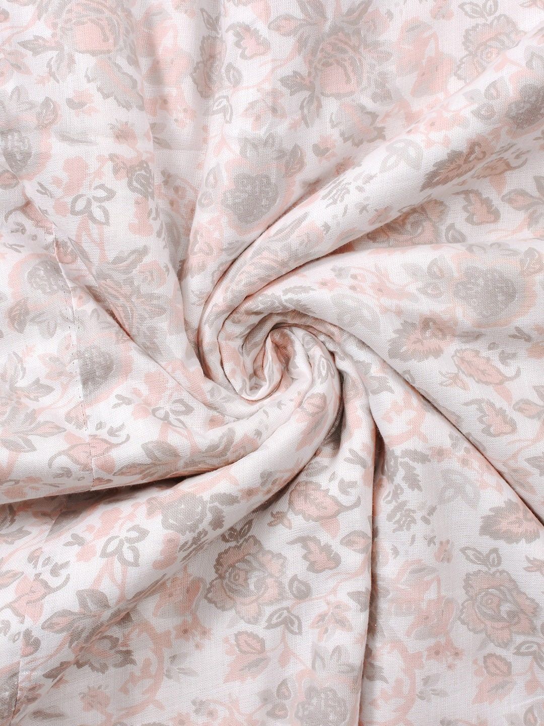 Story@home Pink & White Floral Mild Winter 150 GSM Double Bed Dohar