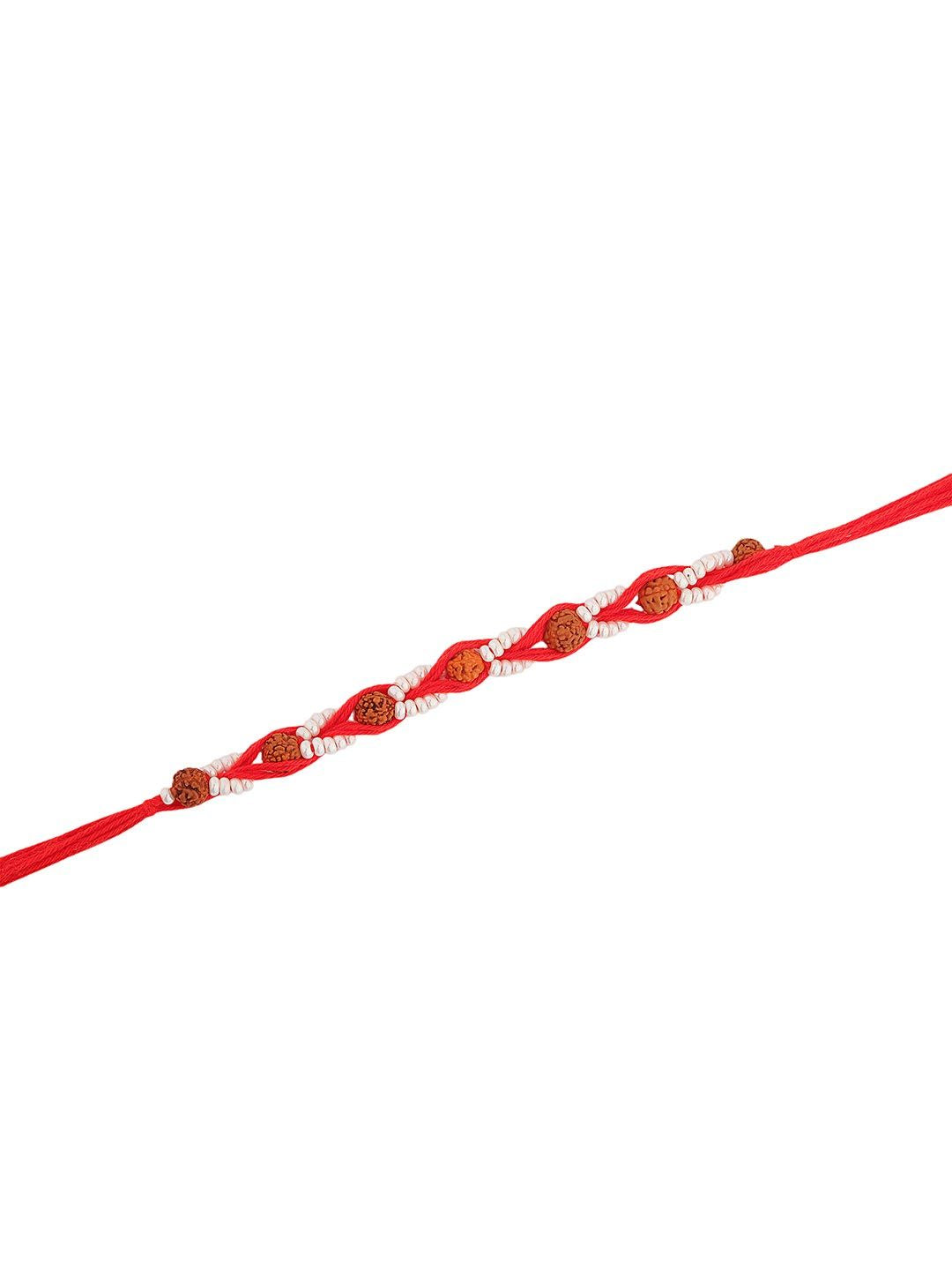 Voylla Spiritual Sacred Rudraksha Beaded Thread Rakhi